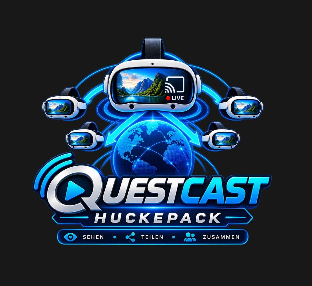 Questcast Huckepack – Sehen, Teilen, Zusammen